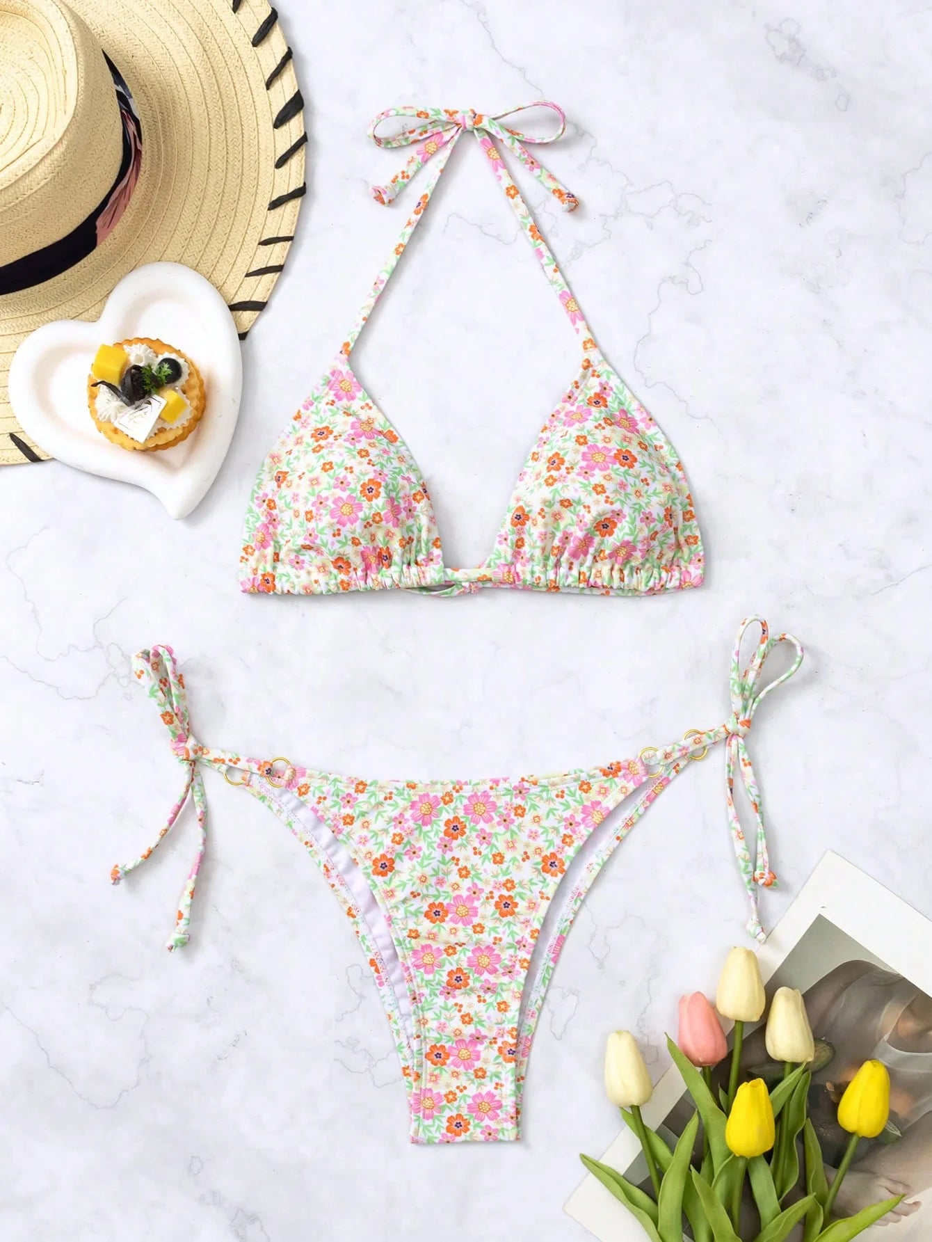 Floral Vacation Bikini Set